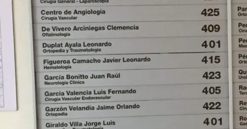 DOCTOR GARCIA VALENCIA LUIS FERNANDO BOGOTÁ DOCTOR GARCIA VALENCIA LUIS FERNANDO BOGOTÁ